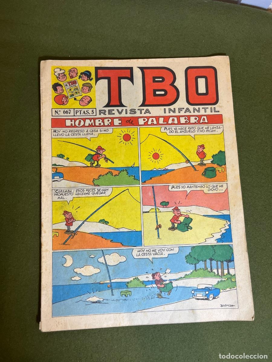 Tebeos: TBO n&ordm; 667 Revista Infantil Original 1970 Editorial Buigas Hombre de Palabra Ana Emilia