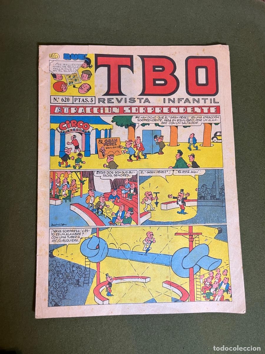 Tebeos: TBO n&ordm; 620 Revista Infantil Original 1969 Editorial Buigas Atracci&oacute;n Sorprendente Ana Emilia