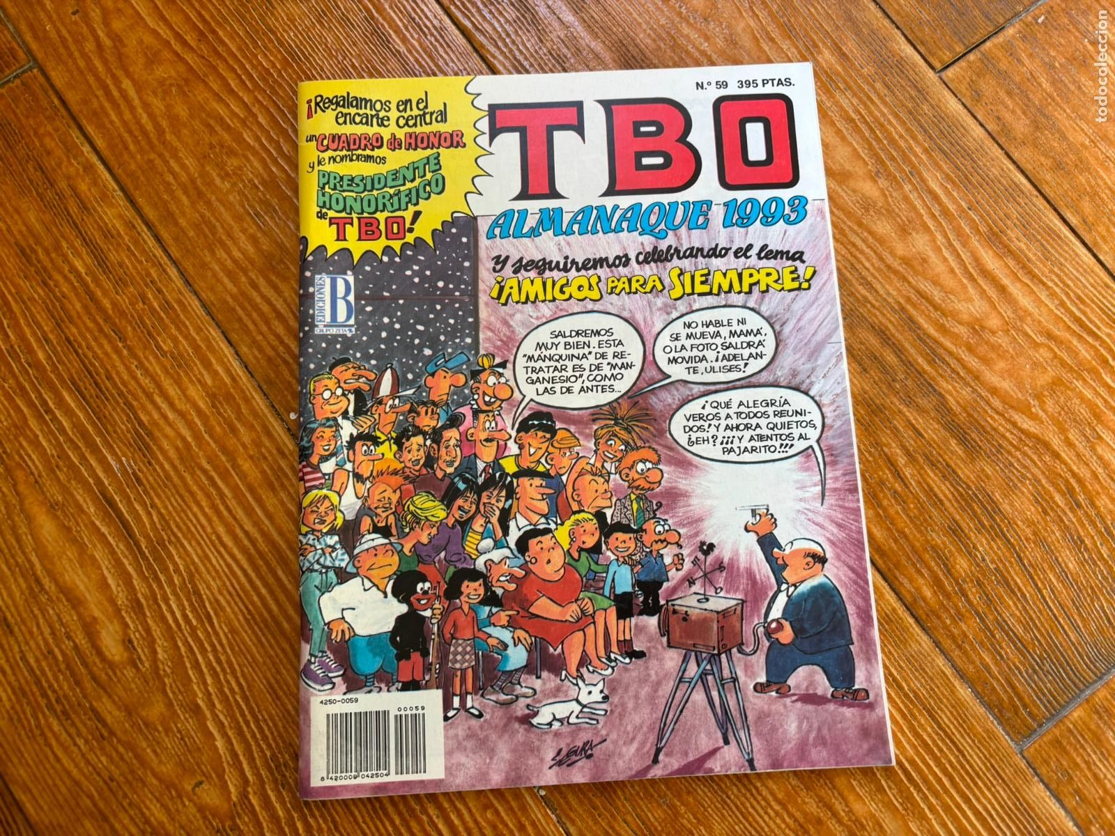 Tebeos: TBO ALMANAQUE PARA 1993 EDICIONES B - Foto 1
