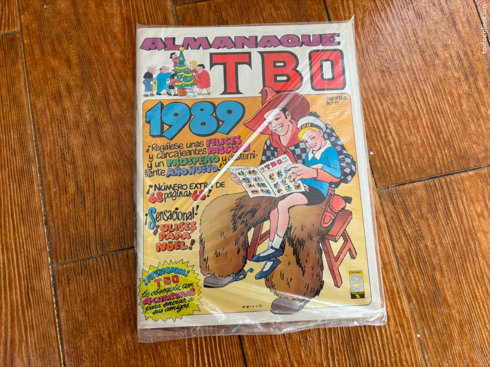 Tebeos: TBO ALMANAQUE 1989 EDICIONES B