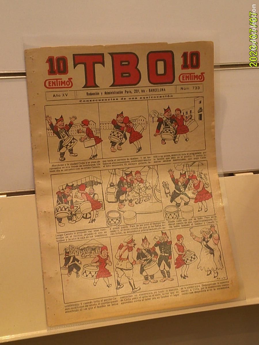 Tebeos: TBO N&ordm; 733 A&Ntilde;O XV 10 CENTIMOS - BUIGAS