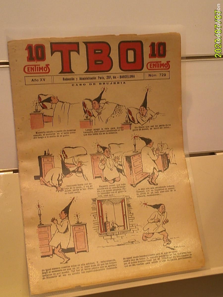 Tebeos: TBO N&ordm; 729 A&Ntilde;O XV 10 CENTIMOS - BUIGAS