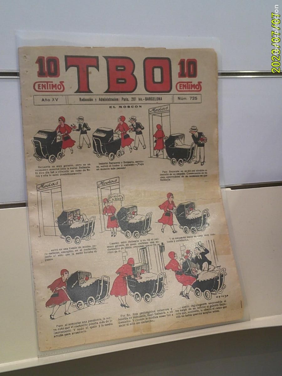 Tebeos: TBO N&ordm; 725 A&Ntilde;O XV 10 CENTIMOS - BUIGAS