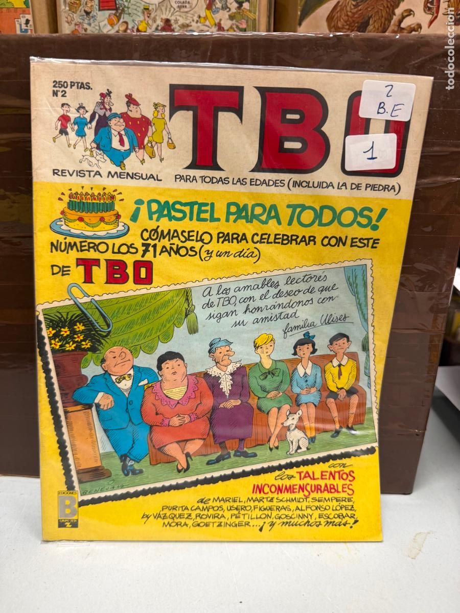 Tebeos: TBO EDICIONES B NUMERO 2