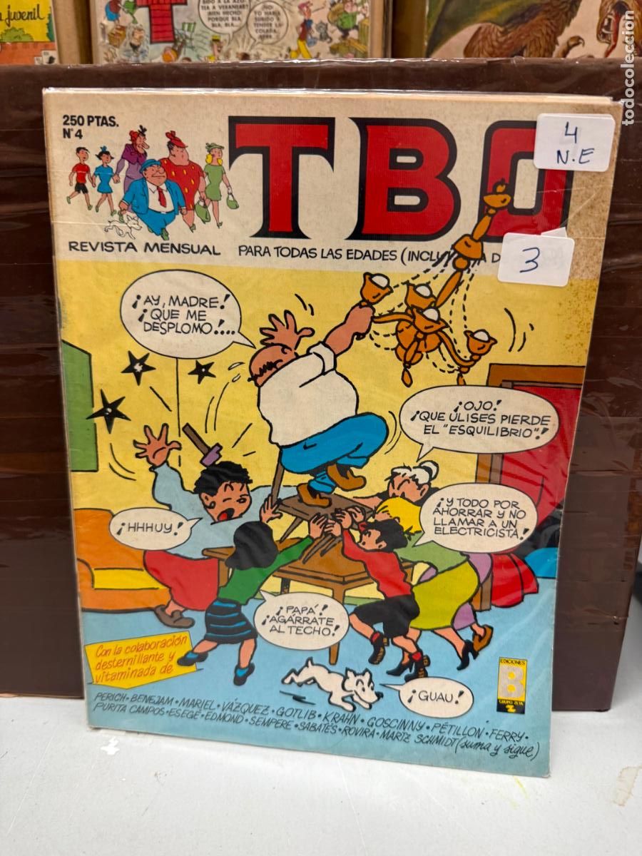 Tebeos: TBO EDICIONES B NUMERO 4