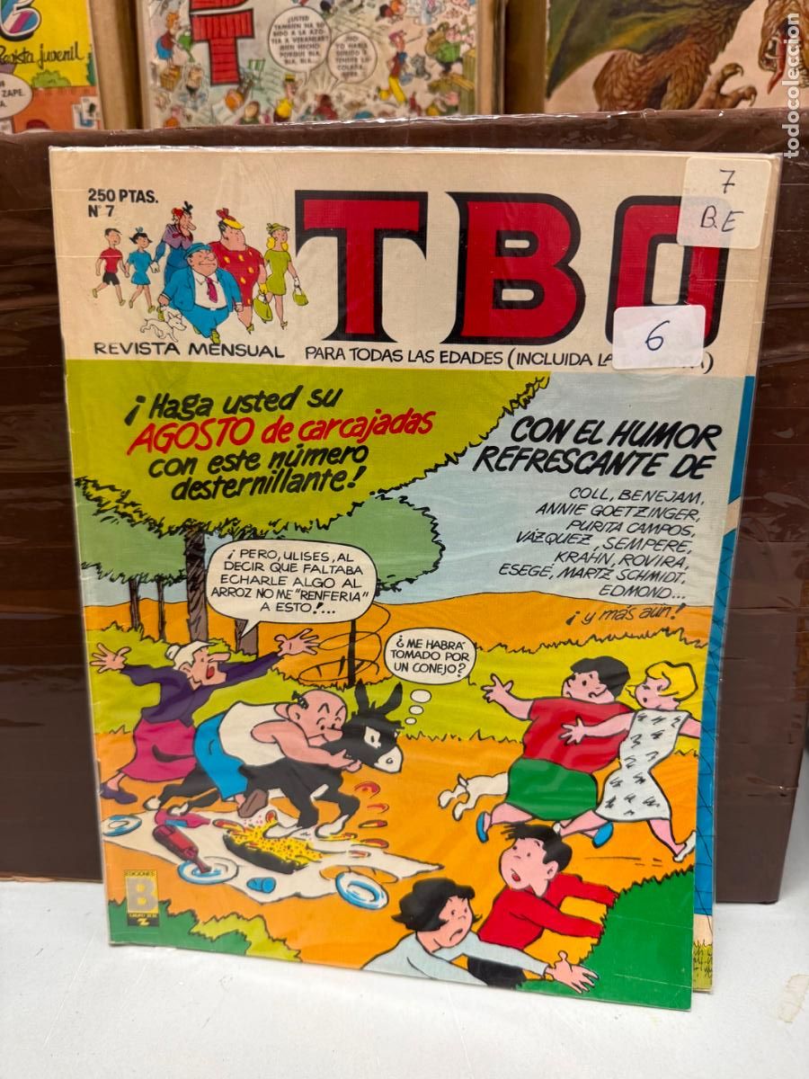Tebeos: TBO EDICIONES B NUMERO 7