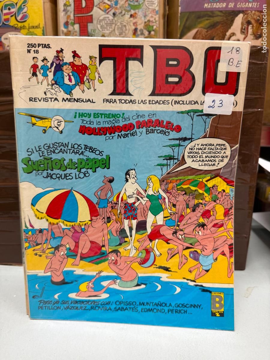 Tebeos: TBO EDICIONES B NUMERO 18