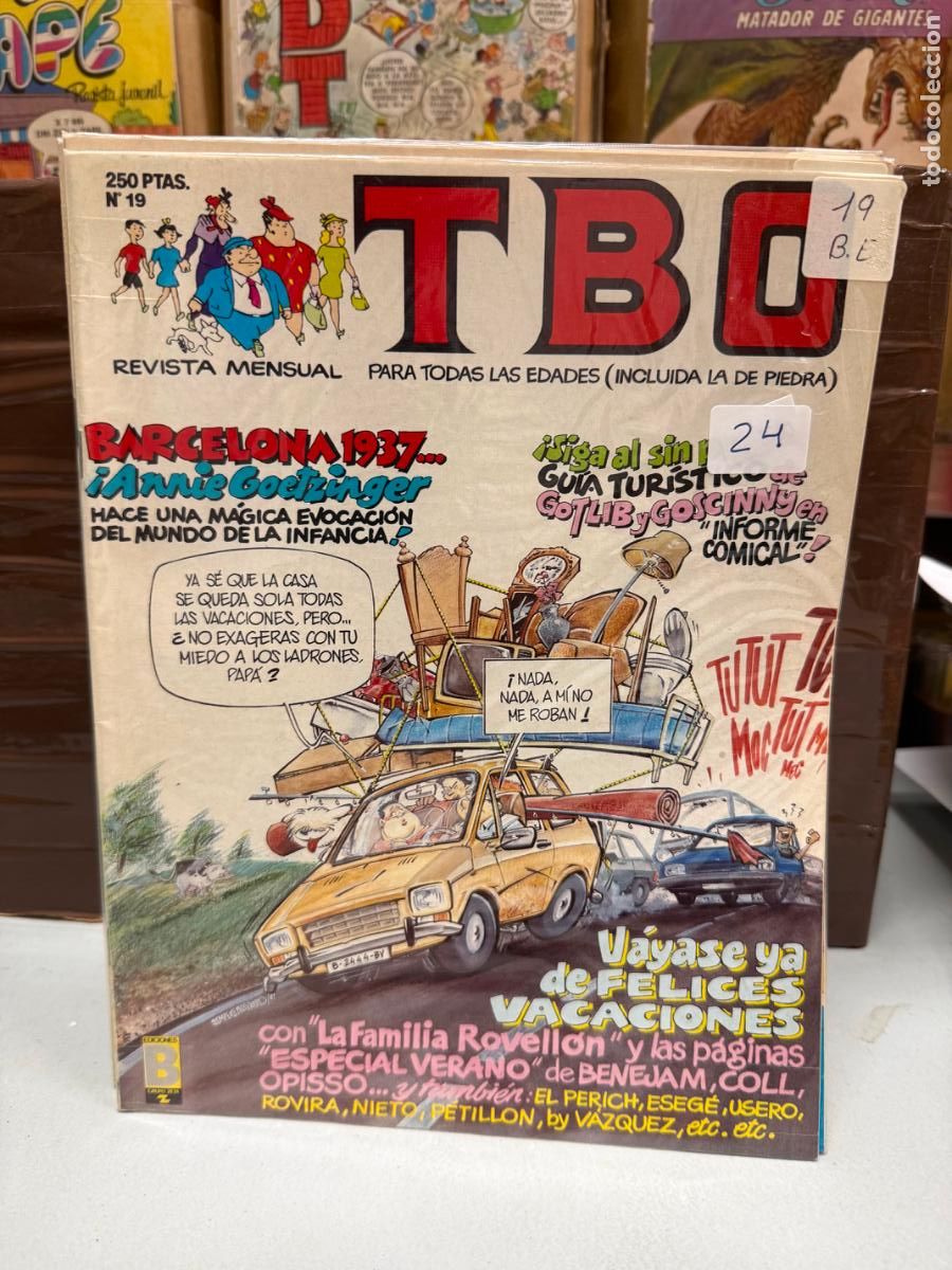 Tebeos: TBO EDICIONES B NUMERO 19