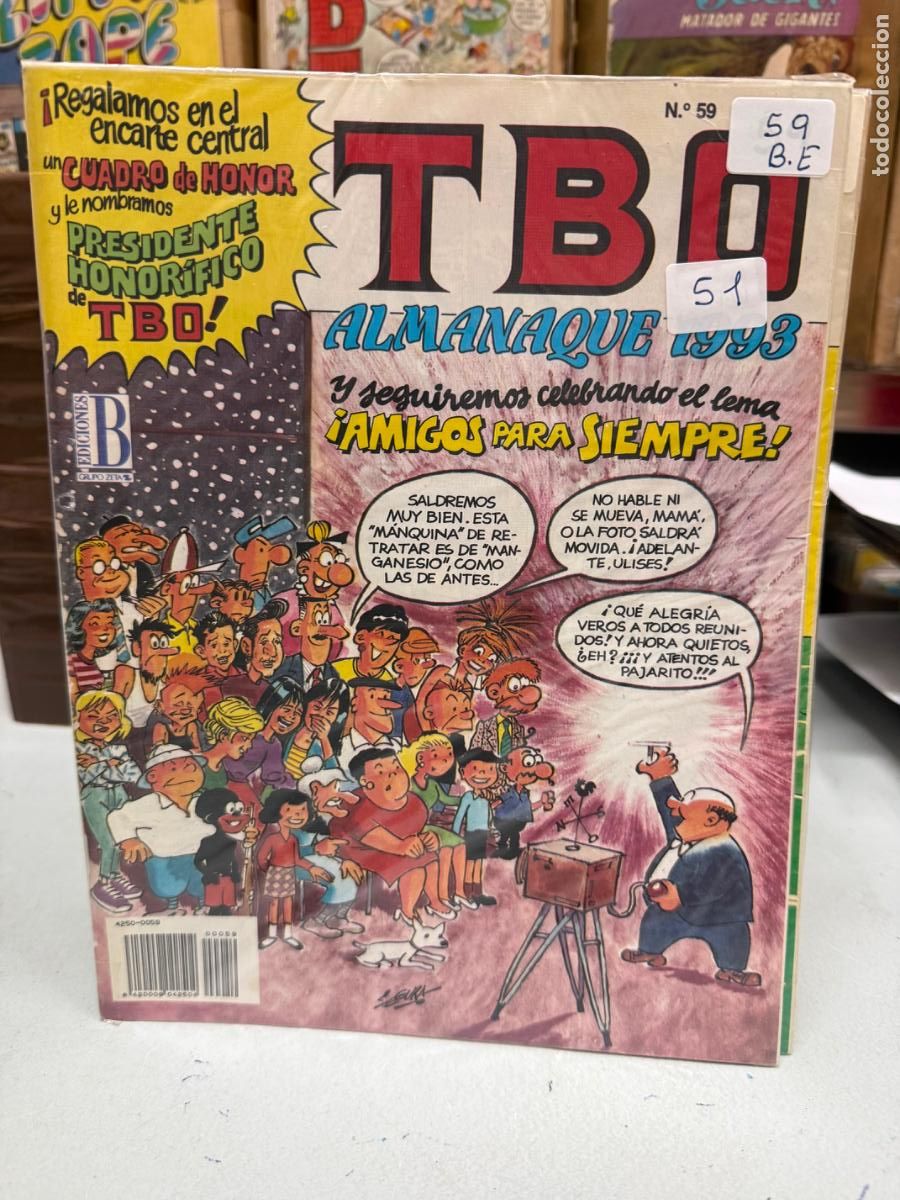 Tebeos: TBO EDICIONES B NUMERO 59