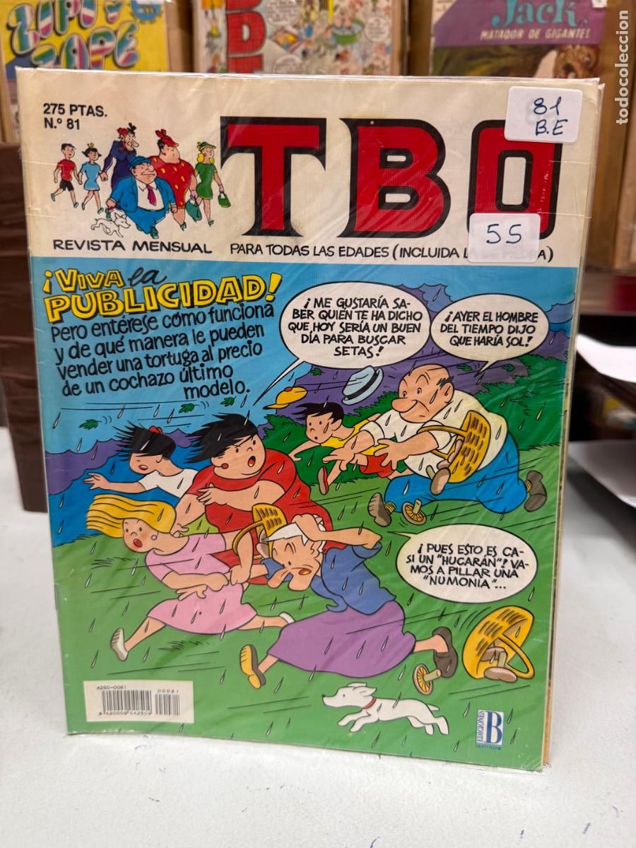 Tebeos: TBO EDICIONES B NUMERO 81