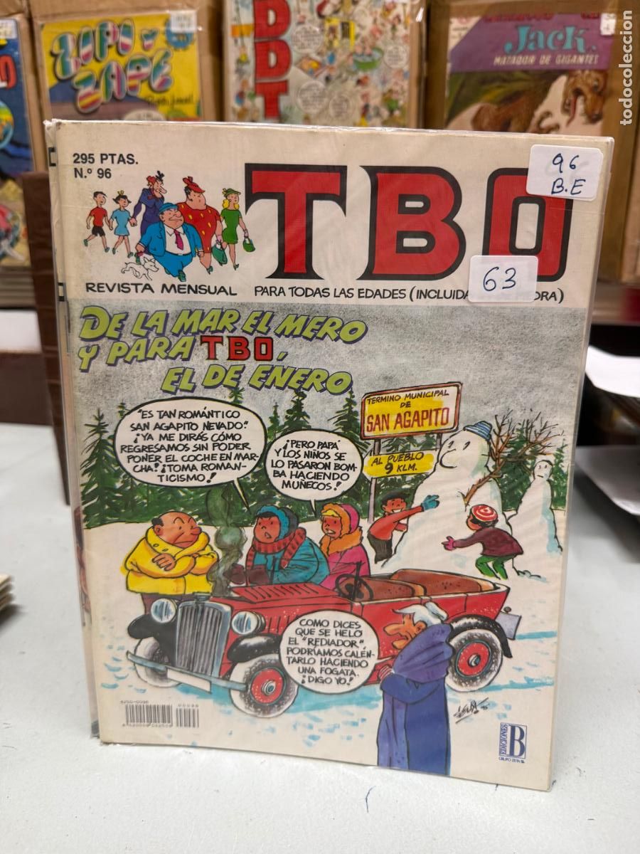 Tebeos: TBO EDICIONES B NUMERO 96