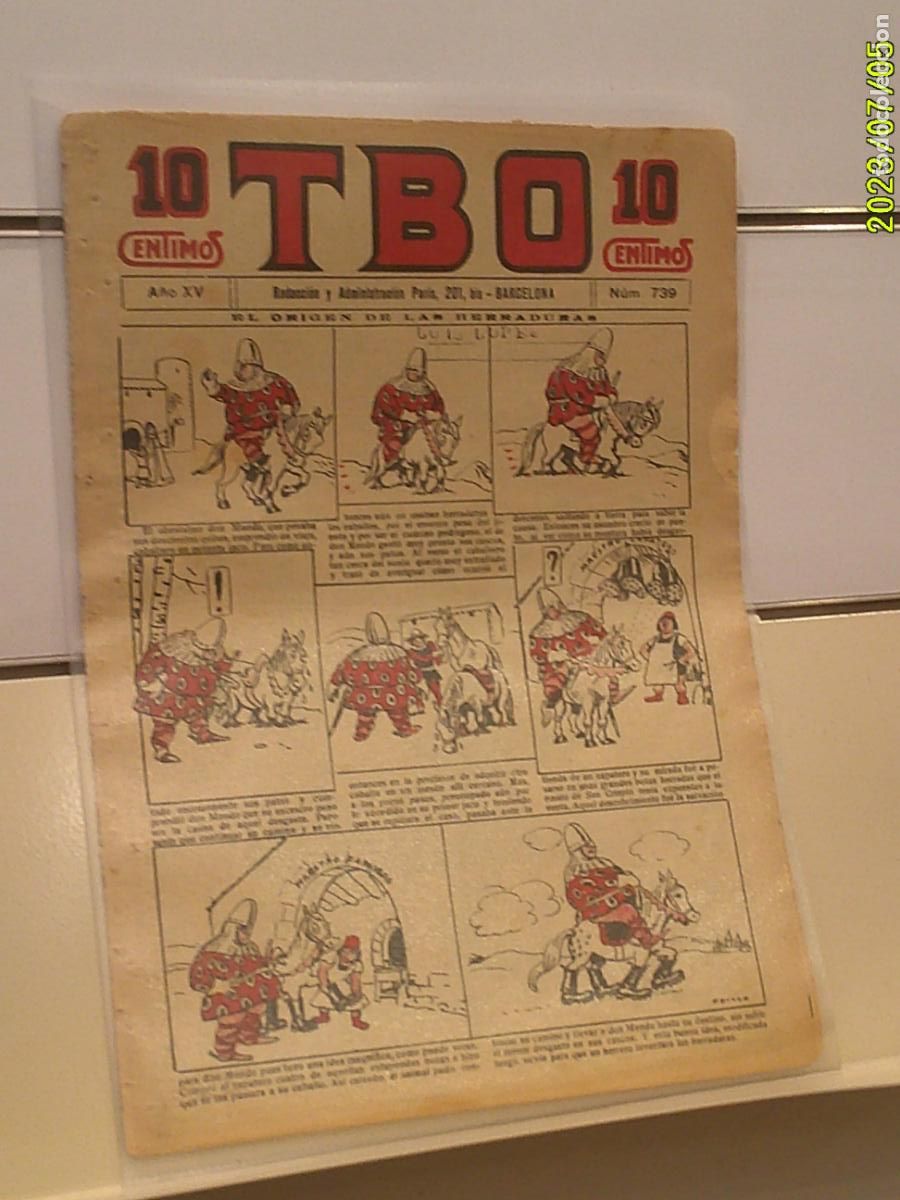 Tebeos: TBO N&ordm; 739 A&Ntilde;O XV 10 CENTIMOS - BUIGAS