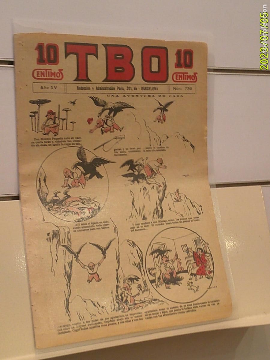 Tebeos: TBO N&ordm; 736 A&Ntilde;O XV 10 CENTIMOS - BUIGAS