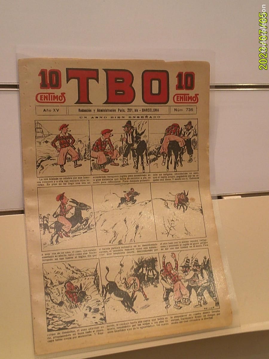 Tebeos: TBO N&ordm; 735 A&Ntilde;O XV 10 CENTIMOS - BUIGAS