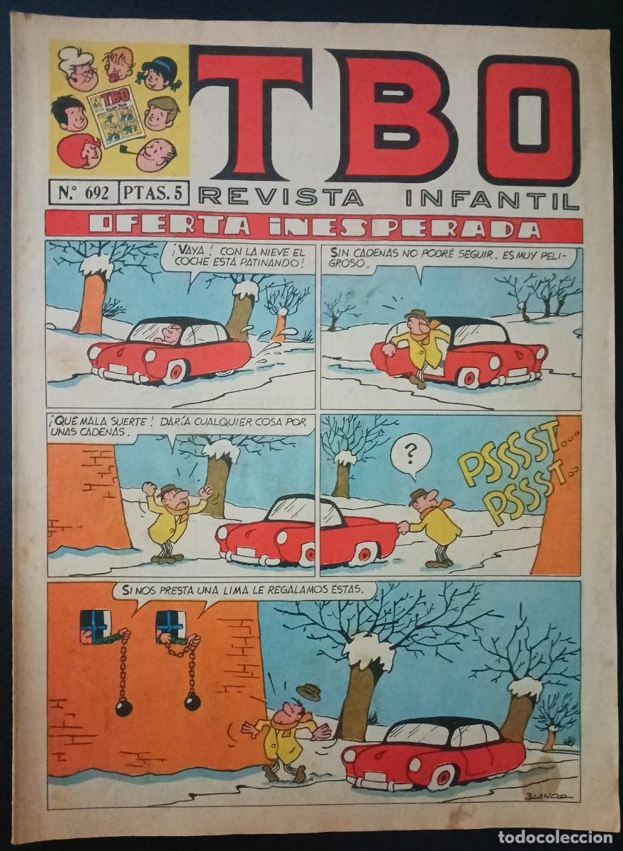 Tebeos: TBO-BUIGAS-II &Eacute;POCA- N&ordm; 692 -BLANCO-BERNET TOLEDANO-COLL-SABAT&Eacute;S-1971-CORRECTO-DIF&Iacute;CIL-VEA-1674
