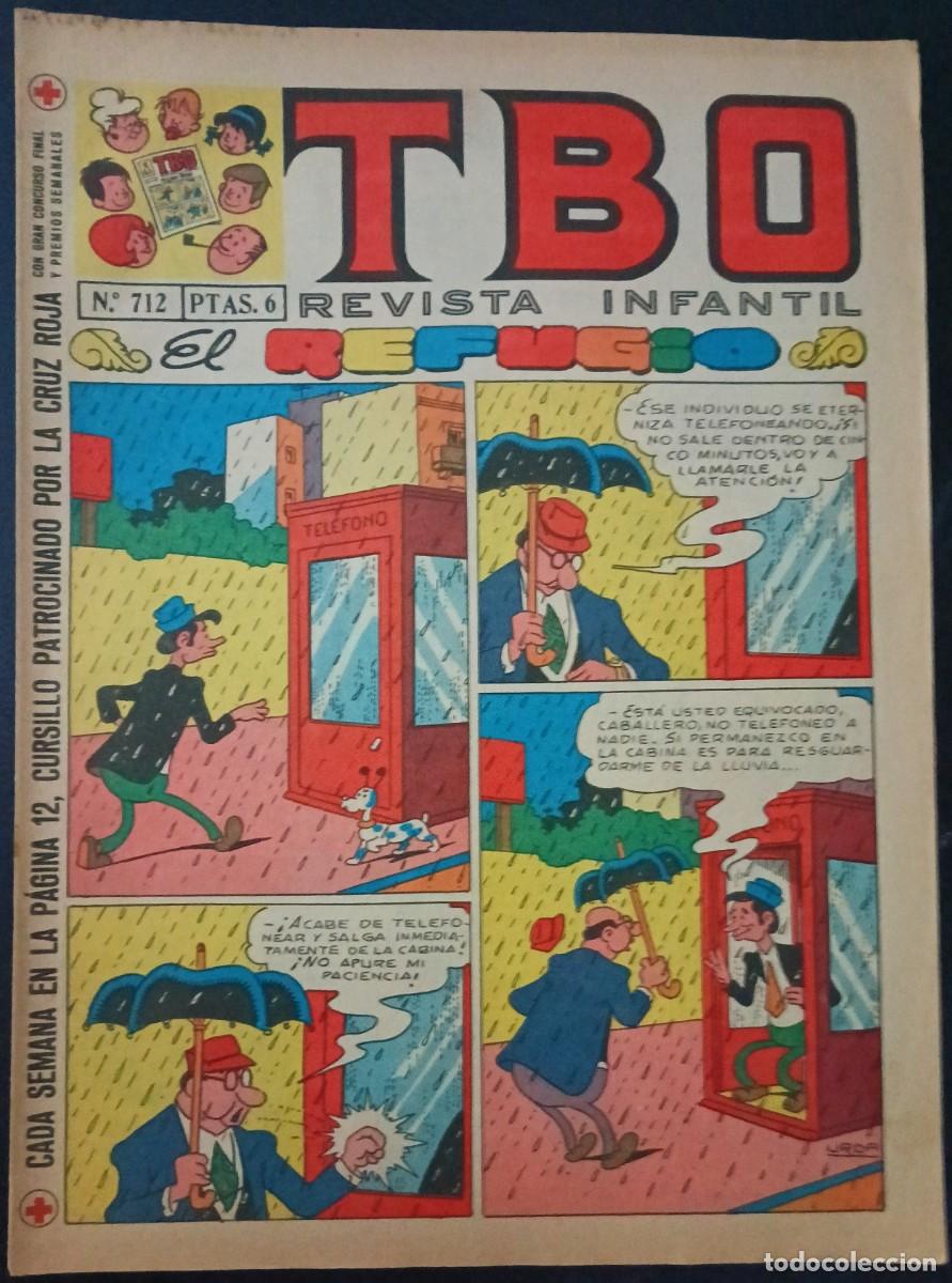 Tebeos: TBO-BUIGAS-II &Eacute;POCA- N&ordm; 712 -BLANCO-BERNET TOLEDANO-COLL-SABAT&Eacute;S-1971-CORRECTO-DIF&Iacute;CIL-VEA-1675