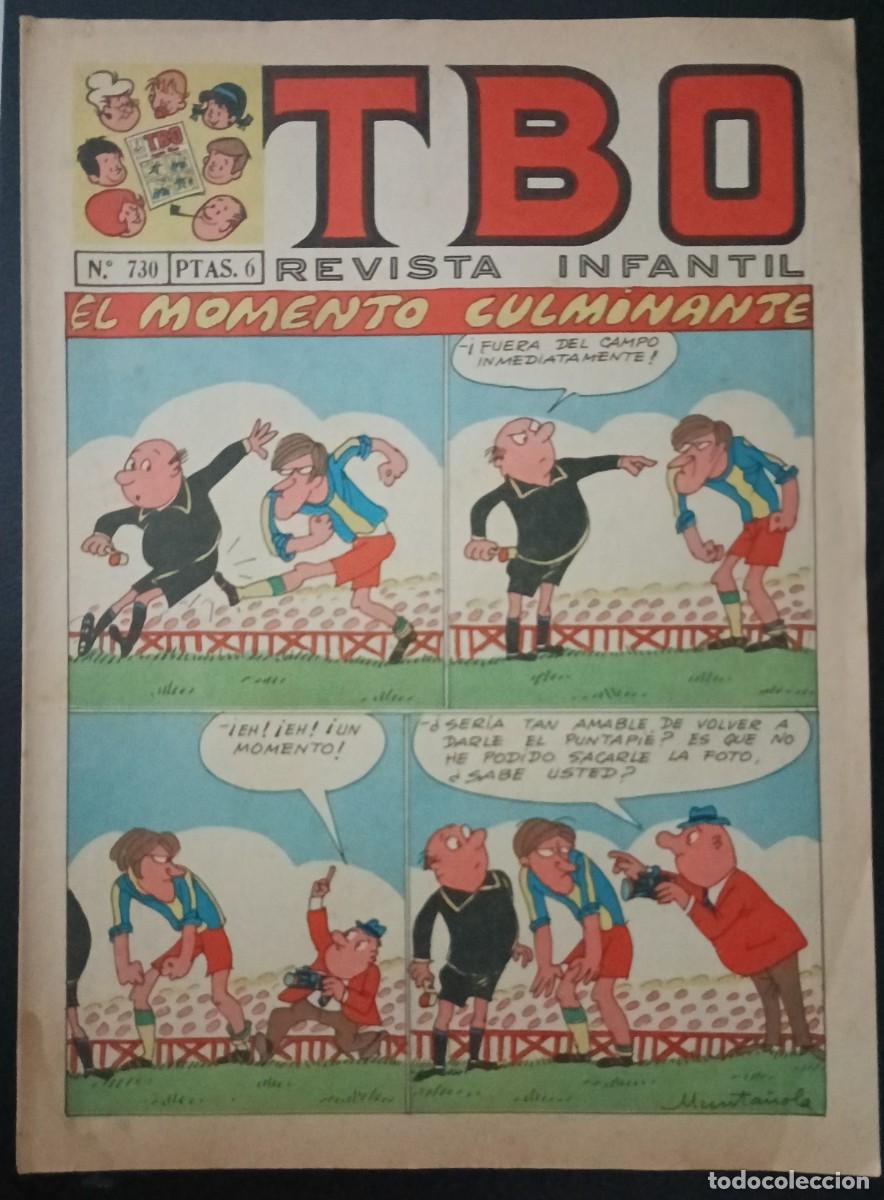 Tebeos: TBO-BUIGAS-II &Eacute;POCA- N&ordm; 730 -BLANCO-BERNET TOLEDANO-COLL-SABAT&Eacute;S-1971-CASI BUENO-DIF&Iacute;CIL-VEA-1677