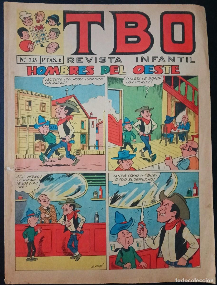 Tebeos: TBO-BUIGAS-II &Eacute;POCA- N&ordm; 735 -BLANCO-BERNET TOLEDANO-COLL-SABAT&Eacute;S-AYN&Eacute;-1971-REGULAR-DIF&Iacute;CIL-VEA-1679