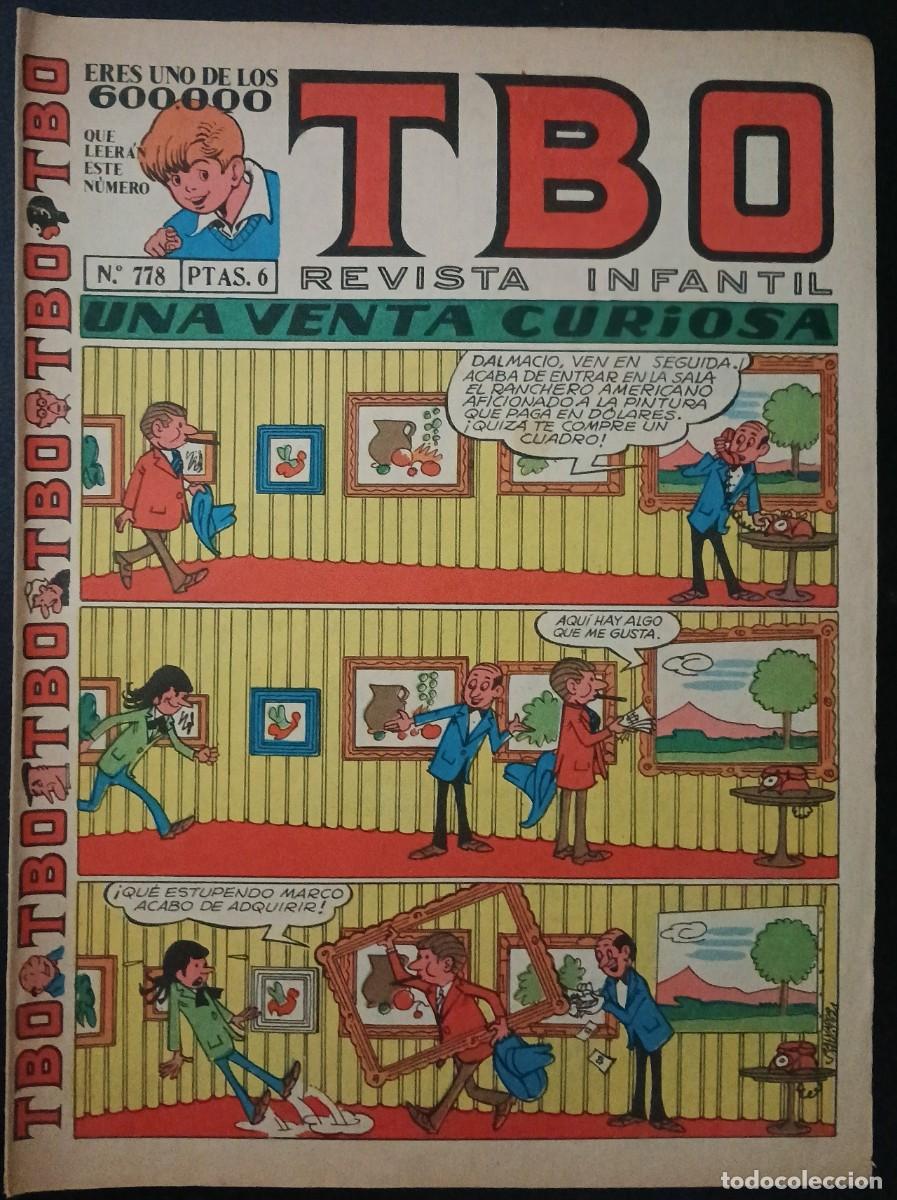 Tebeos: TBO-II &Eacute;POCA- N&ordm; 778 -BLANCO-COLL-AYN&Eacute;-BERNET TOLEDANO-1972-CASI BUENO-DIF&Iacute;CIL-LEA-VEA-1684
