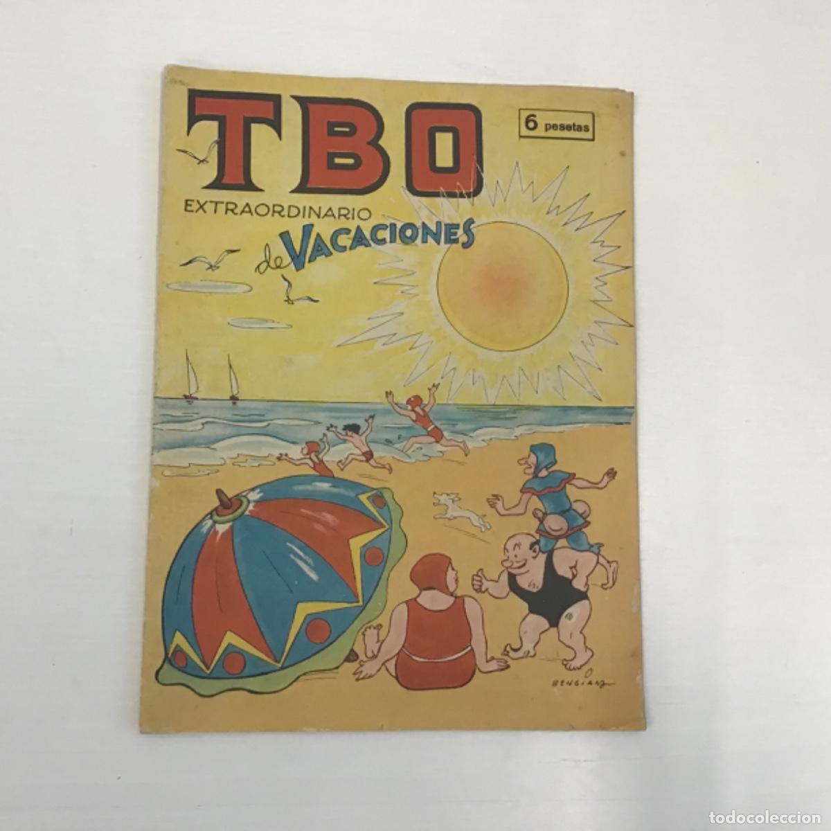 Tebeos: TBO Extraordinario de vacaciones. C&oacute;mics. Ediciones TBO 1958