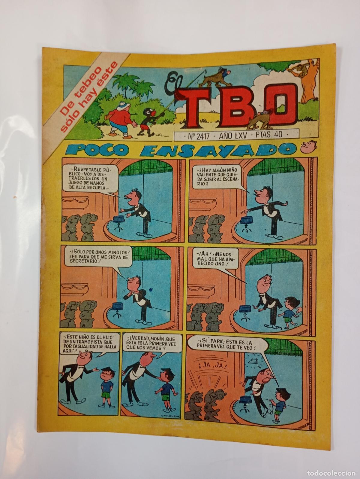 Tebeos: TBO N&ordm; 2417. A&Ntilde;O LXV. POCO ENSAYADO. TDKR94