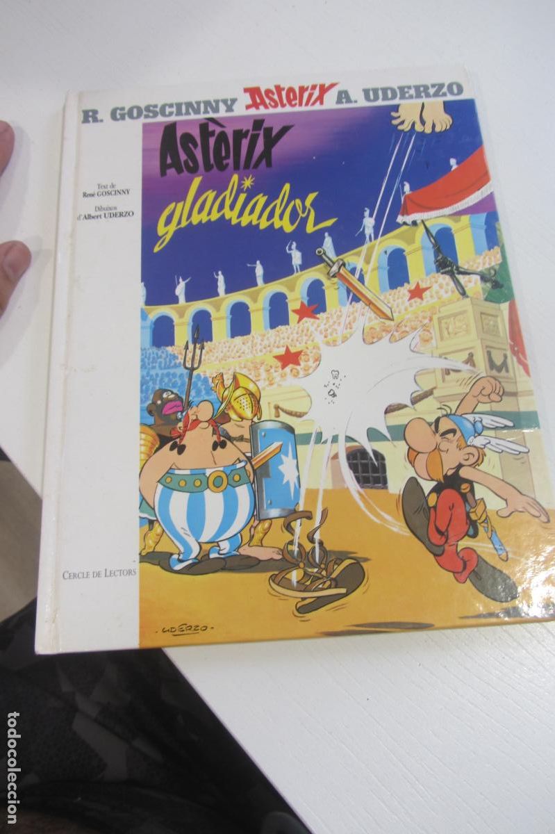 Tebeos: AST&Eacute;RIX GLADIADOR - GOSCINNY / UDERZO, N&ordm;4 CERCLE LECTORS RARX374