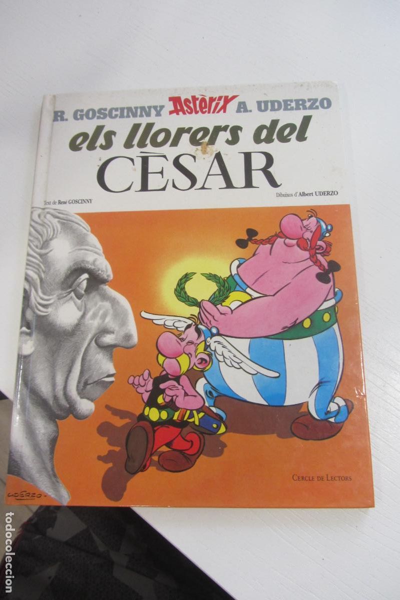 Tebeos: ASTERIX- ELS LLORERS DEL CESAR N&ordm;-18 GOSCINNY - UDERZO - EN CATAL&Aacute;N CERCLE LECTORS RARX374