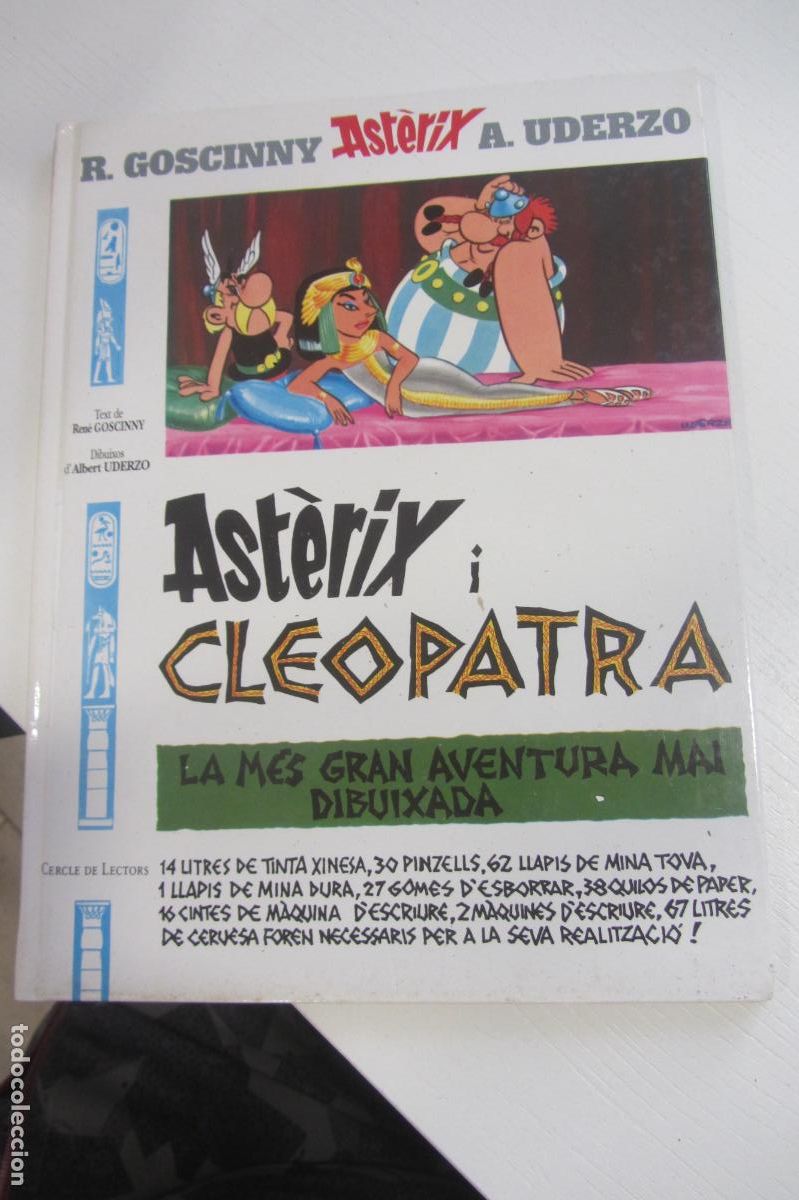 Tebeos: ASTERIX Y CLEOPATRA N&ordm; 6 , TAPA DURA GOSCINNY - UDERZO EN CATAL&Aacute;N CERCLE LECTORS ARX375