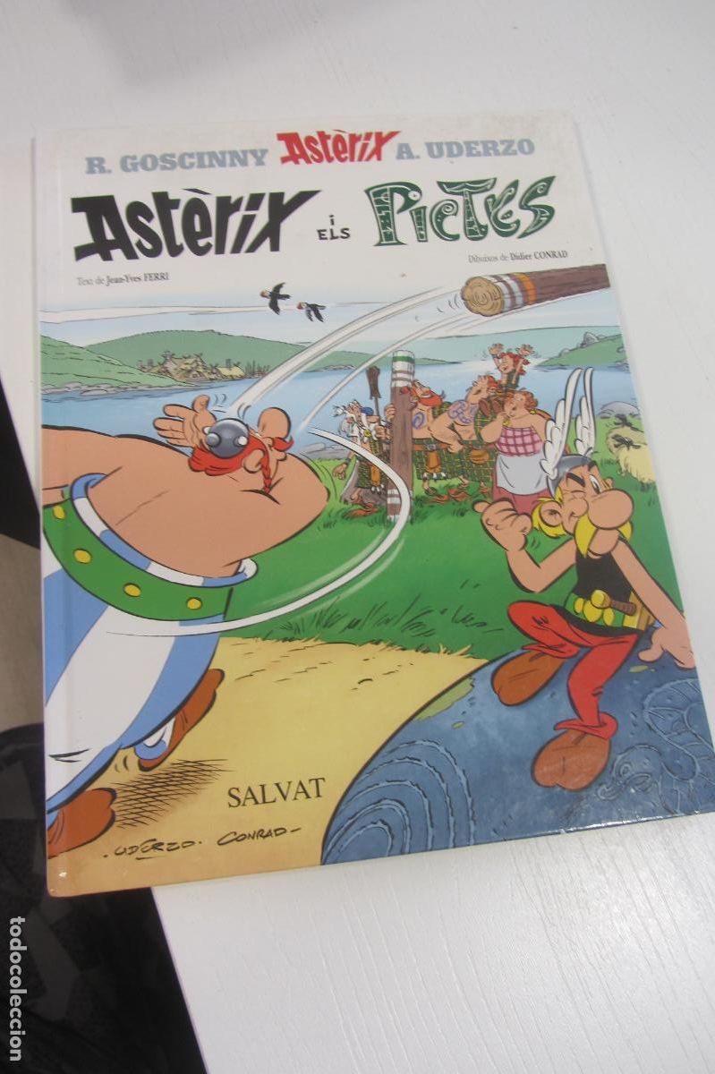 Tebeos: ASTERIX 35 I ELS PICTES TAPA DURA GOSCINNY UDERZO EN CATAL&Aacute;N SALVAT DE KIOSKO ARX375