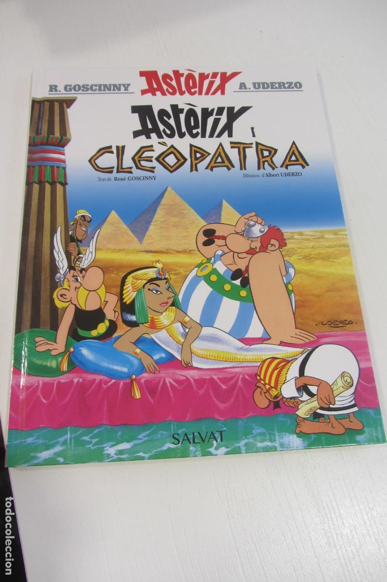 Tebeos: ASTERIX 6 ASTERIX I CLEOPATRA TAPA DURA GOSCINNY UDERZO EN CATAL&Aacute;N SALVAT DE KIOSKO ARX375