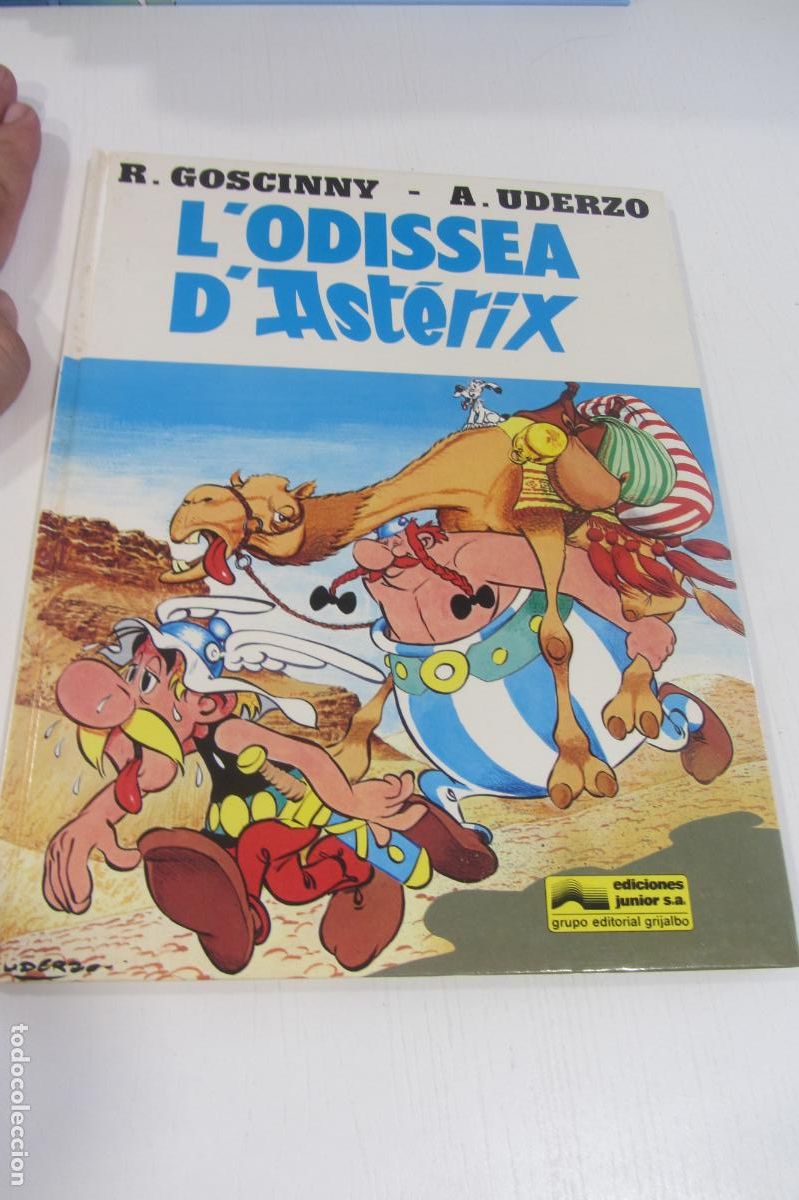 Tebeos: ASTERIX 26 L' ODISSEA D' ASTERIX TAPA DURA GOSCINNY UDERZO EN CATAL&Aacute;N GRIJALBO BUEN ESTADO ARX375