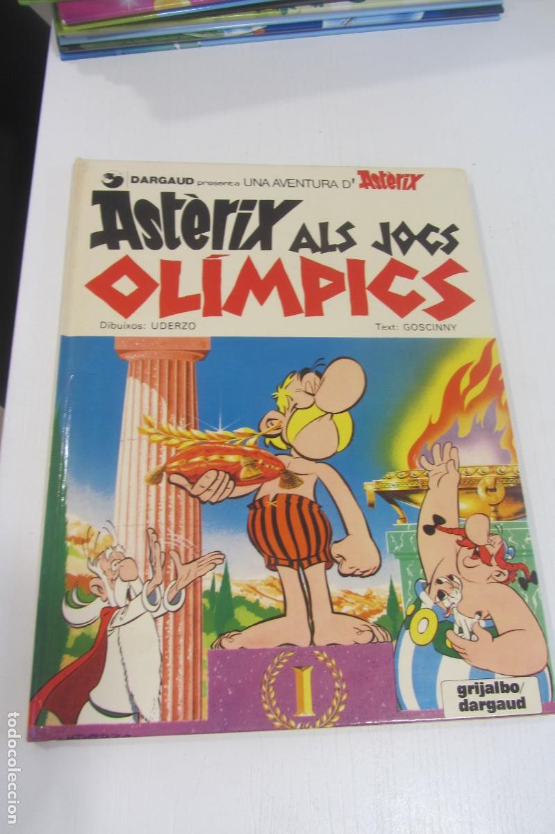 Tebeos: ASTERIX ALS JOCS OL&Iacute;MPICS TAPA DURA GOSCINNY UDERZO EN CATAL&Agrave; GRIJALBO BUEN ESTADO ARX376