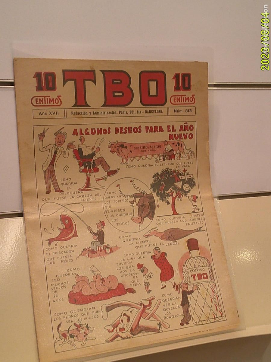 Tebeos: TBO N&ordm; 813 A&Ntilde;O XVII 10 CENTIMOS - BUIGAS