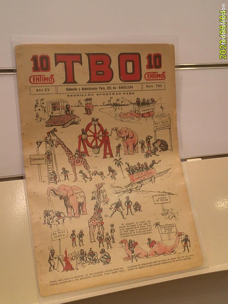 Tebeos: TBO N&ordm; 750 A&Ntilde;O XV 10 CENTIMOS - BUIGAS