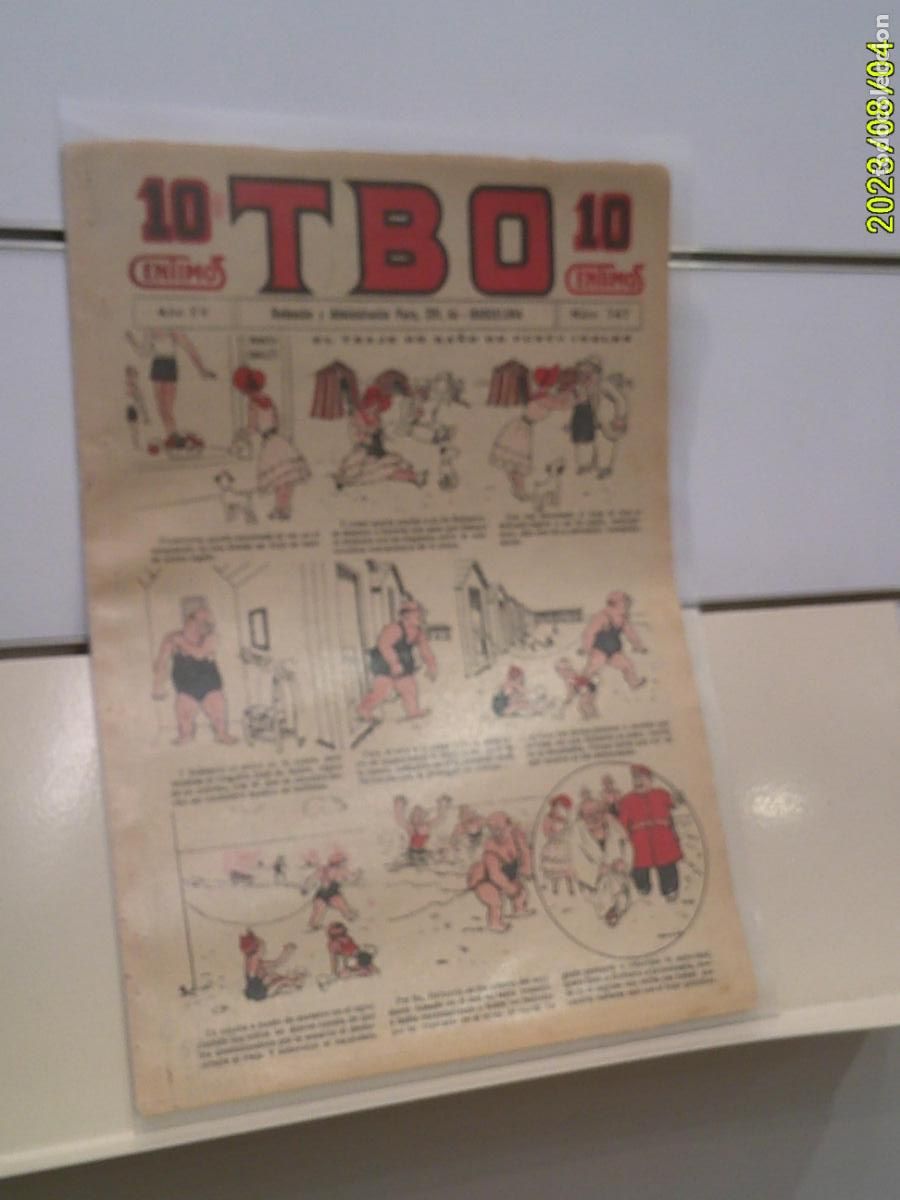 Tebeos: TBO N&ordm; 747 A&Ntilde;O XV 10 CENTIMOS - BUIGAS
