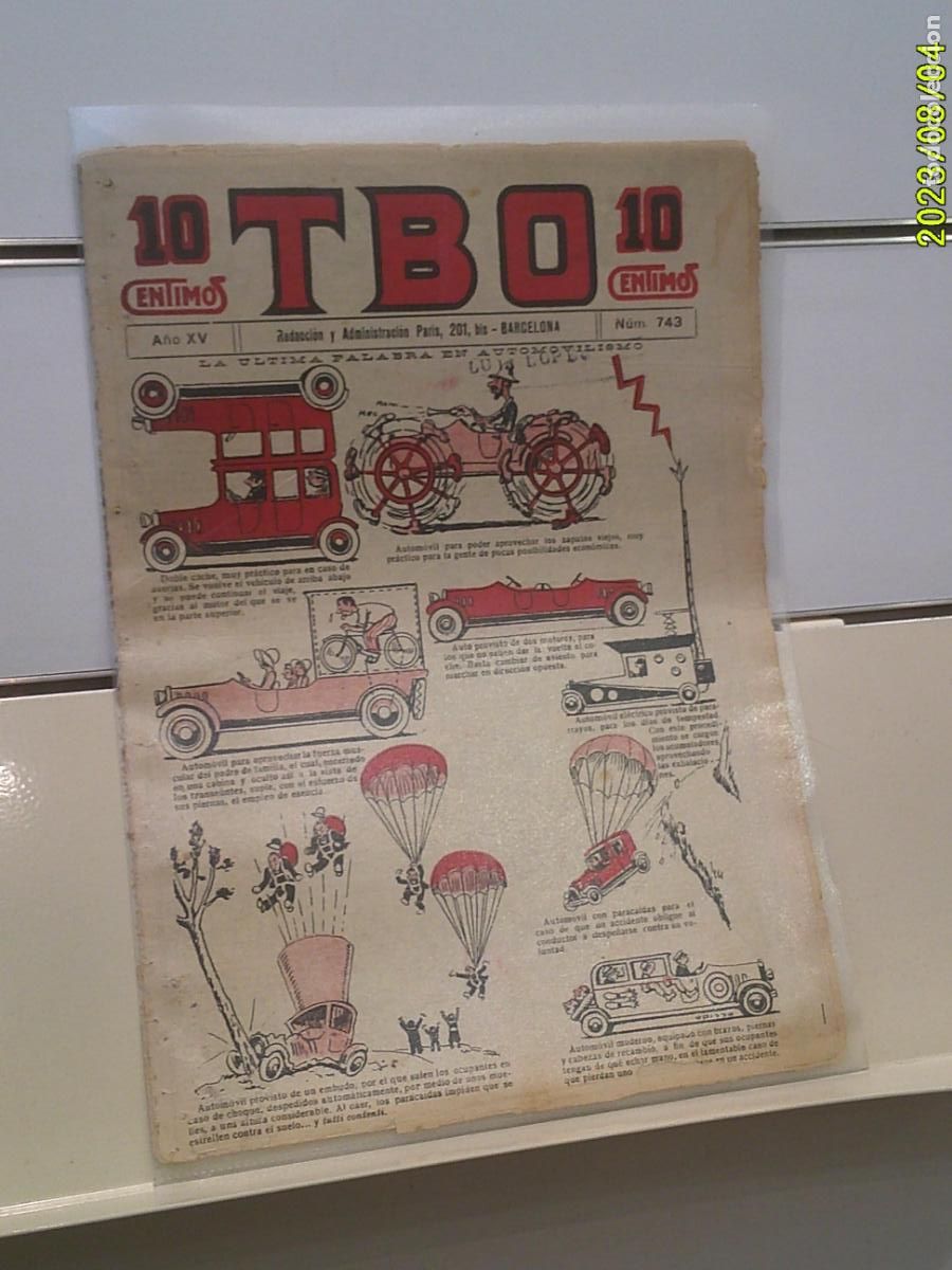 Tebeos: TBO N&ordm; 743 A&Ntilde;O XV 10 CENTIMOS - BUIGAS