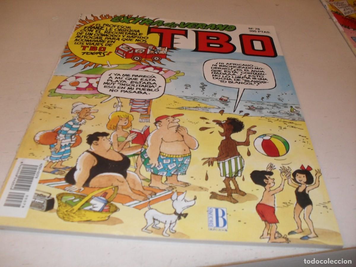 Tebeos: TBO N&ordm; 78,EXTRA DE VERANO,CON POSTER LOS INVENTOS DEL PROFESOR FRANZ.DE 105.EDICIONES B,1988.