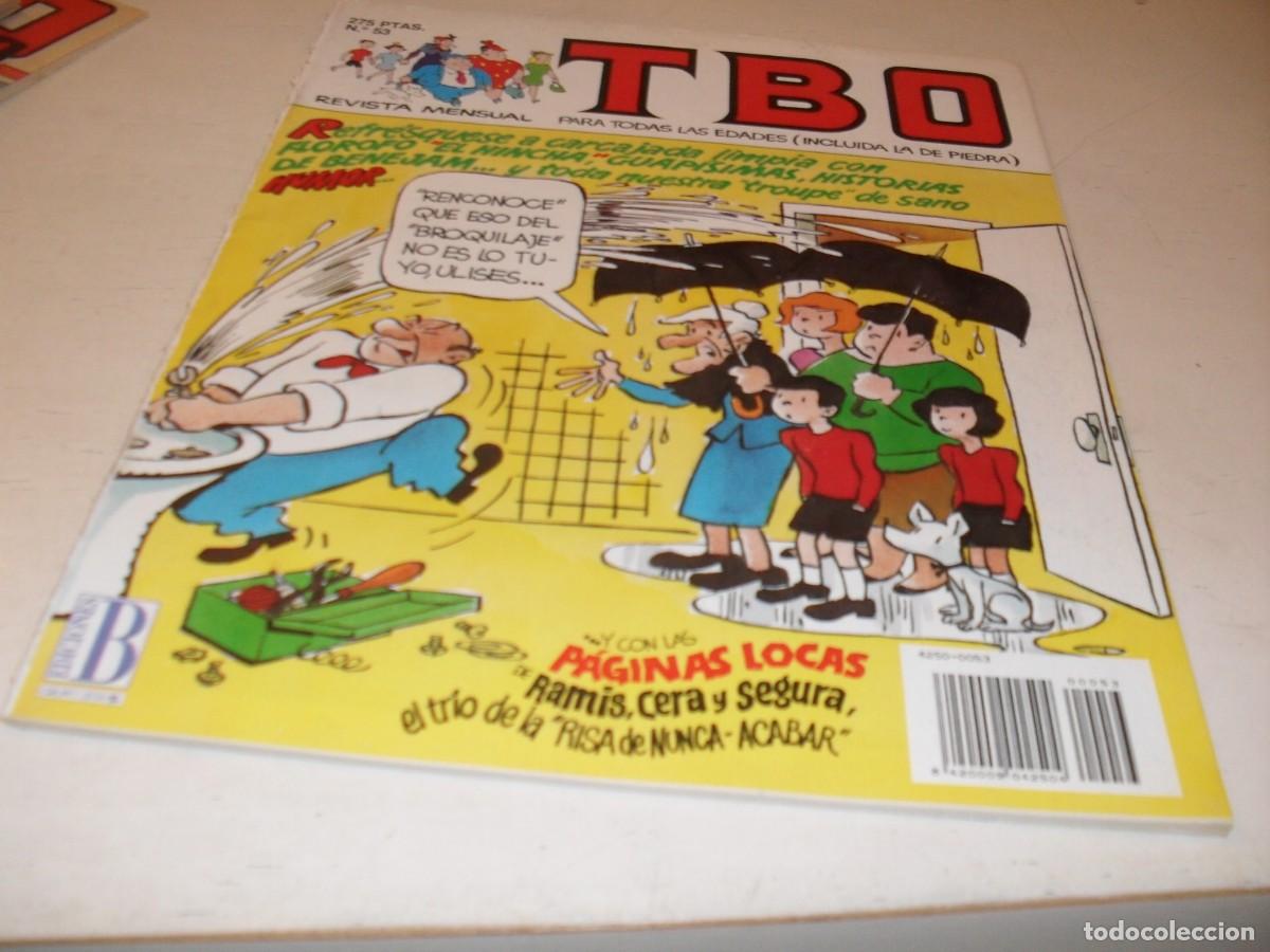 Tebeos: TBO N&ordm; 53,CON SUPLEMENTO EL TBO DE SIEMPRE.DE 105.EDICIONES B,1988.