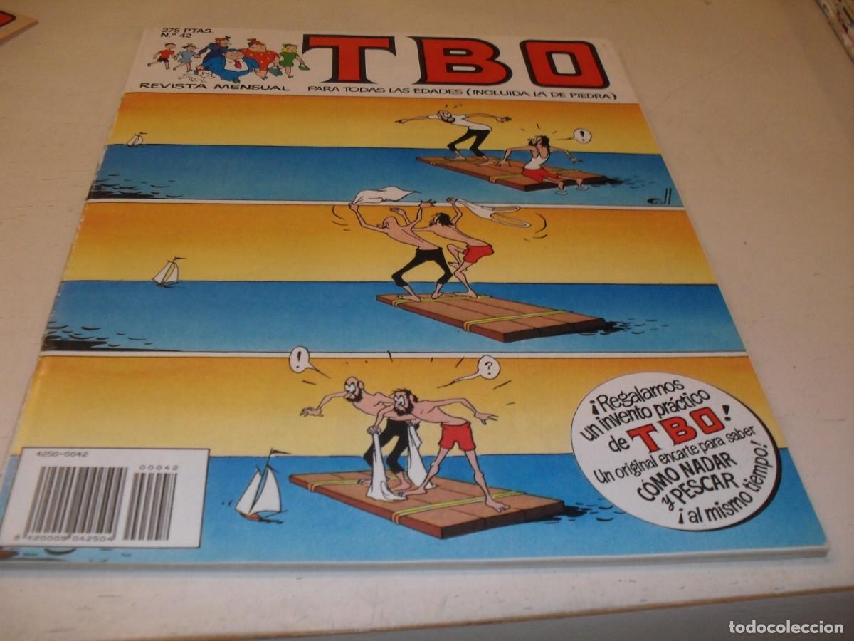 Tebeos: TBO N&ordm; 42,CON POSTER EN CARTONCILLO COMO NADAR.DE 105.EDICIONES B,1988.