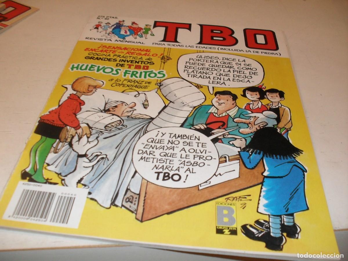 Tebeos: TBO N&ordm; 40,CON POSTER EN CARTONCILLO LOS GRANDES INVENTOS.DE 105.EDICIONES B,1988.