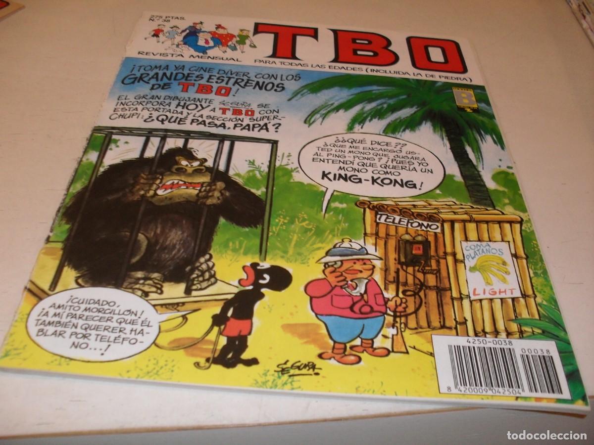 Tebeos: TBO N&ordm; 38,CON POSTER LOS GRANDES INVENTOS.DE 105.EDICIONES B,1988.
