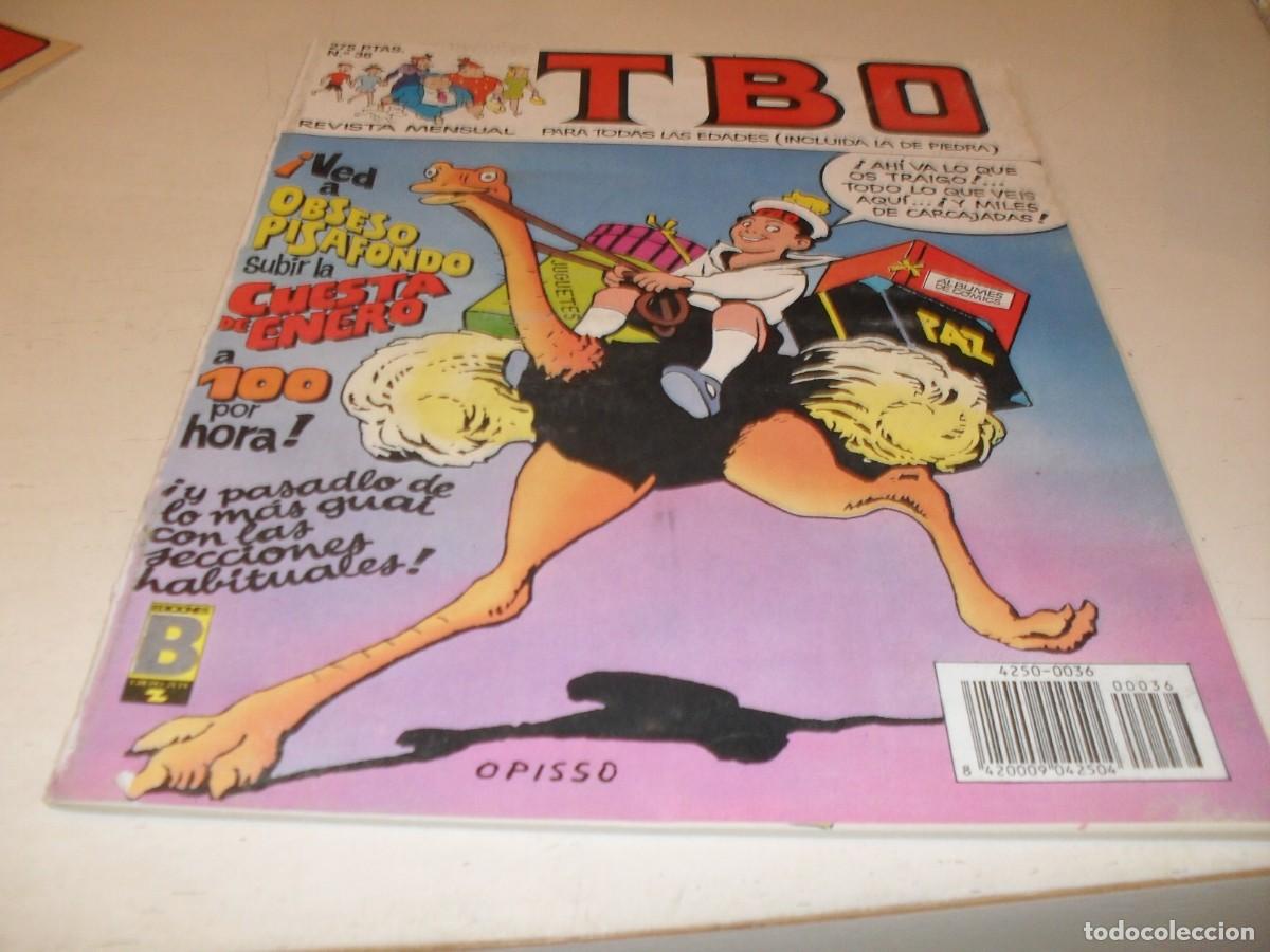 Tebeos: TBO N&ordm; 36,CON POSTER LOS GRANDES INVENTOS DEL TBO.DE 105.EDICIONES B,1988.