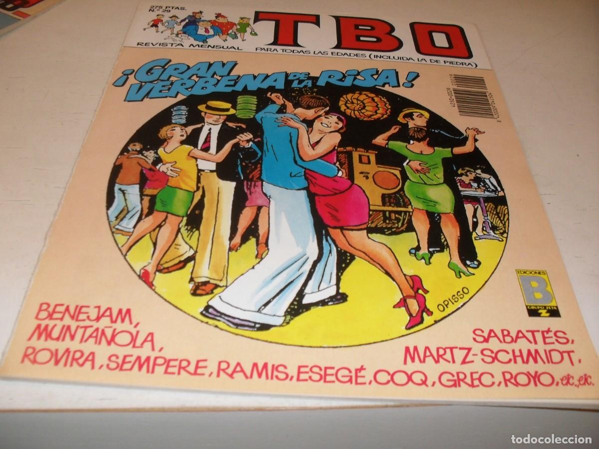 Tebeos: TBO N&ordm; 29,CON POSTER DE LOS GRANDES INVENTOS DEL PROFESOR FRANZ.DE 105.EDICIONES B,1988.