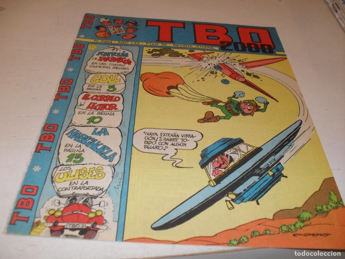 Tebeos: TBO N&ordm; 2304,EN PAGINA CENTRAL EL TELEVISOR,DE BLANCO,DE 2503.BUIGAS,1972
