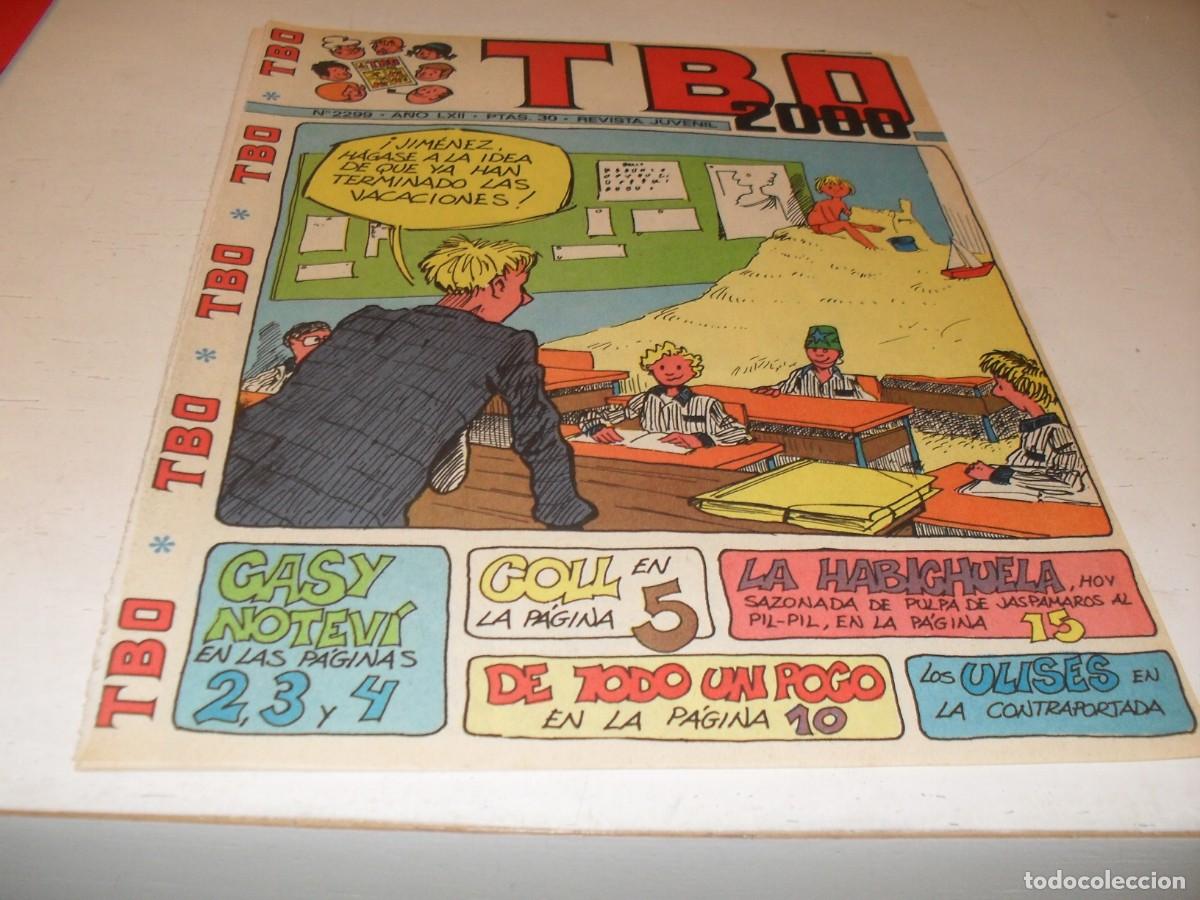 Tebeos: TBO N&ordm; 2299,EN PAGINA CENTRAL IMITANDO A MAZINGER,DE BLANCO,DE 2503.BUIGAS,1972