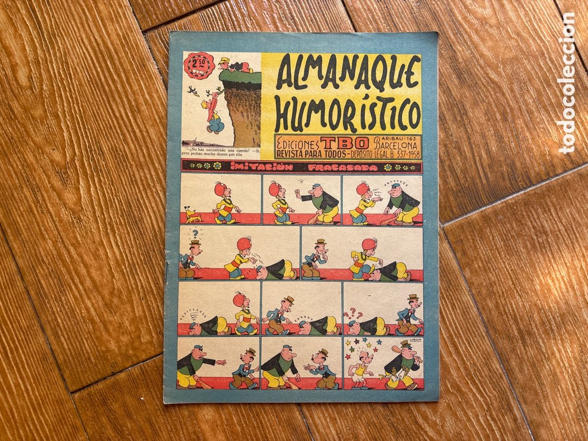 Tebeos: TBO ALMANAQUE HUMORISTICO PARA 1959 EDITORIAL BUIGAS