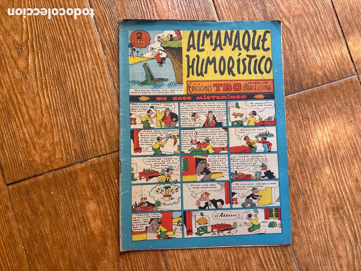 Tebeos: TBO ALMANAQUE HUMORISTICO PARA 1953 EDITORIAL BUIGAS