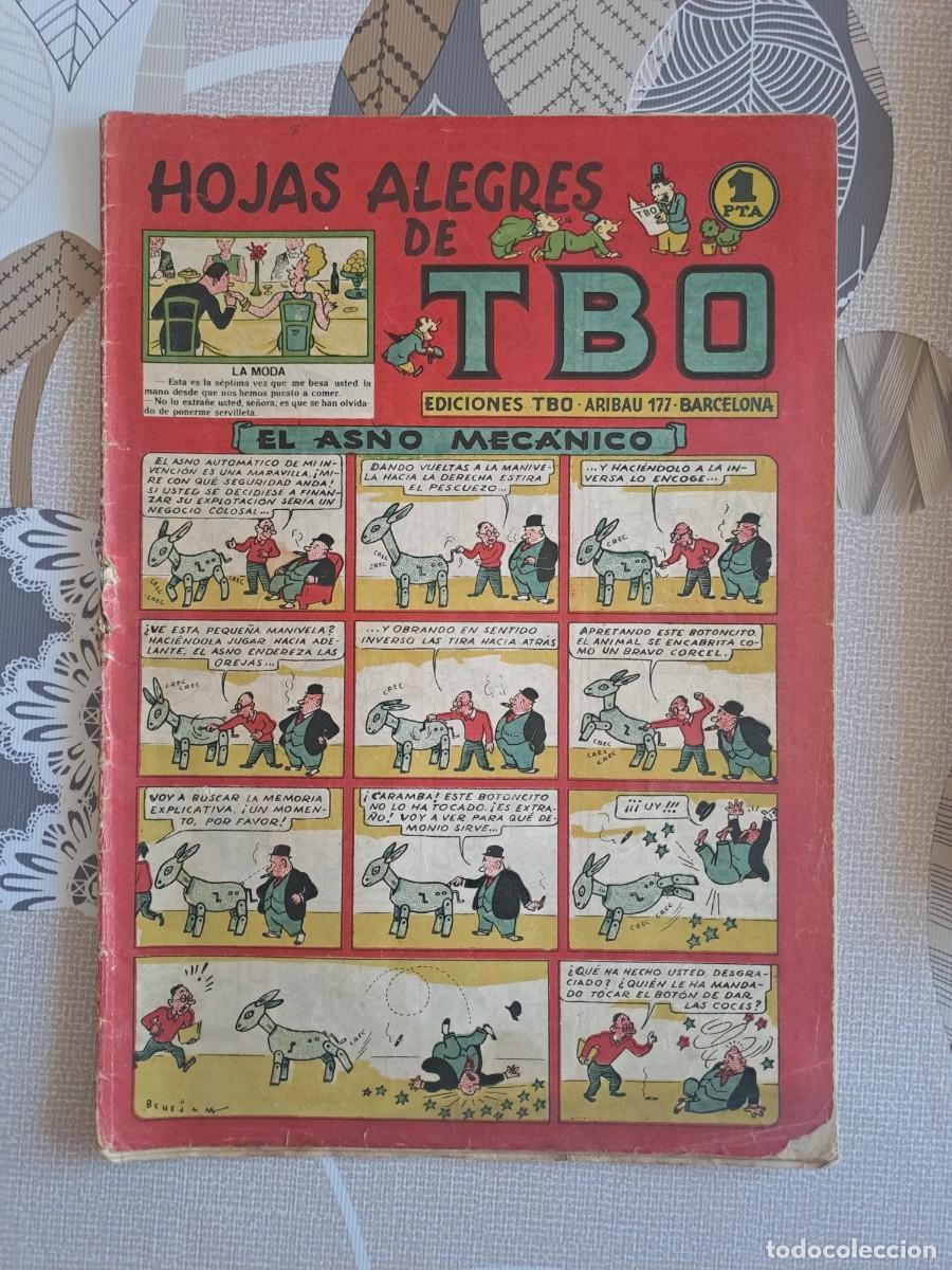 Tebeos: TBO el asno mec&aacute;nico, Buigas