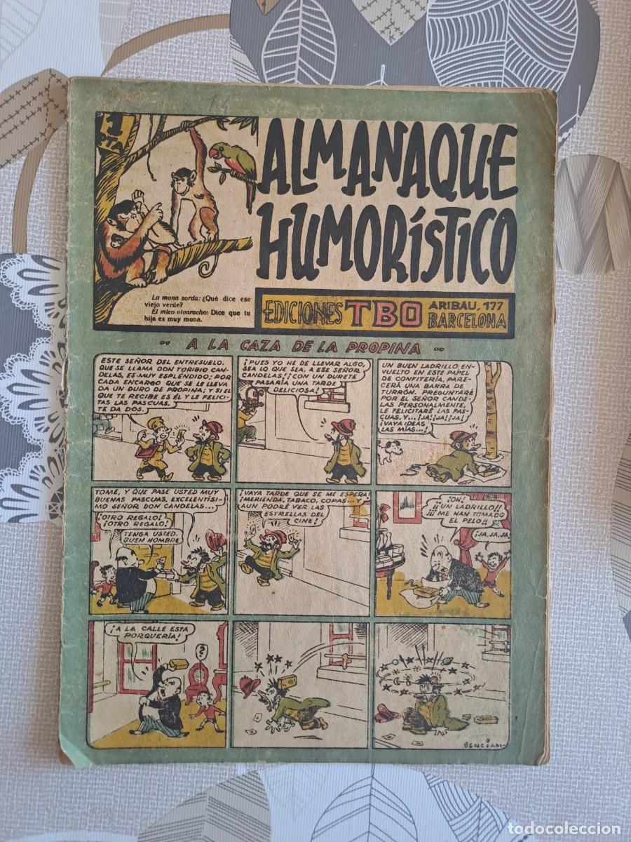 Tebeos: TBO almanaque humor&iacute;stico, a la caza de la propina, Buigas