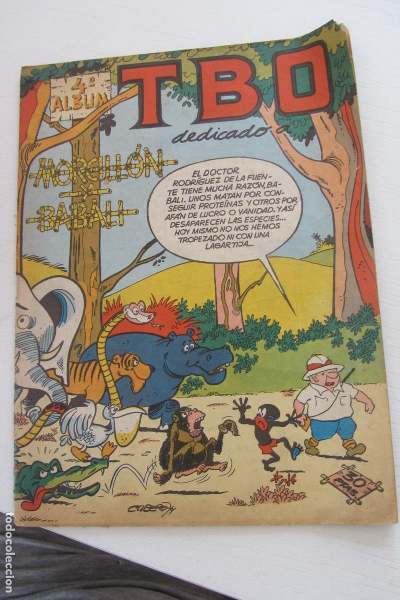 Tebeos: TBO MORCILLON Y BABAli N&ordm; 4 ALBUM Buigas Arx29
